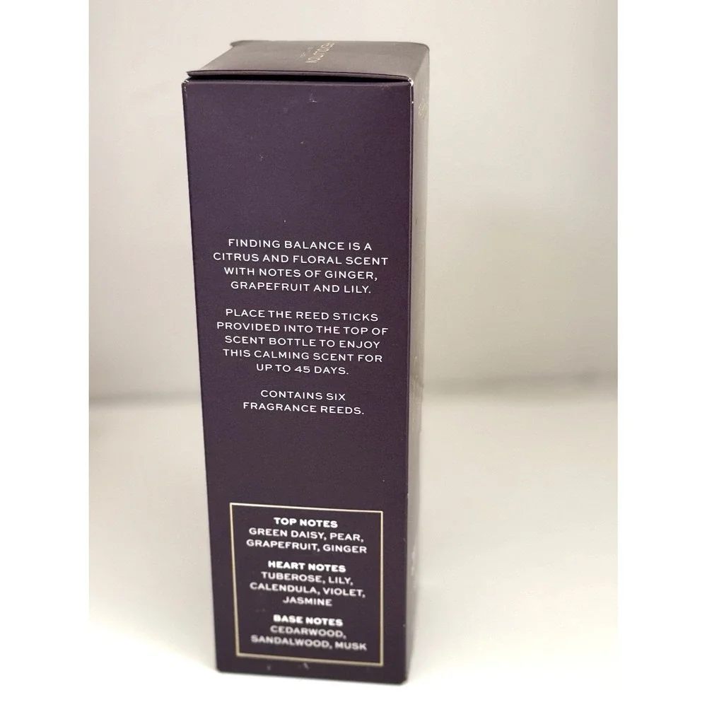 Revolution Beauty London Reed Diffuser Finding‎ Balance Citrus & Floral 3.38 oz